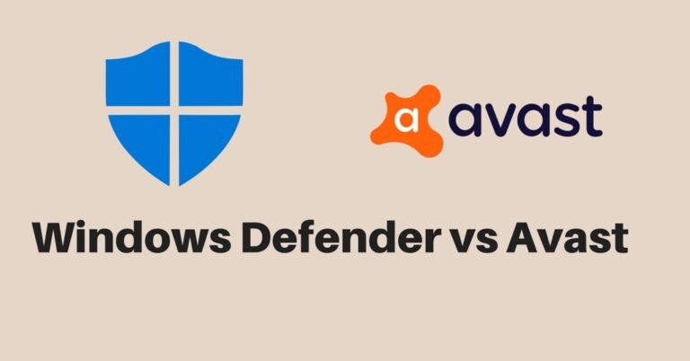 Windows Defender Vs Avast Antivirus